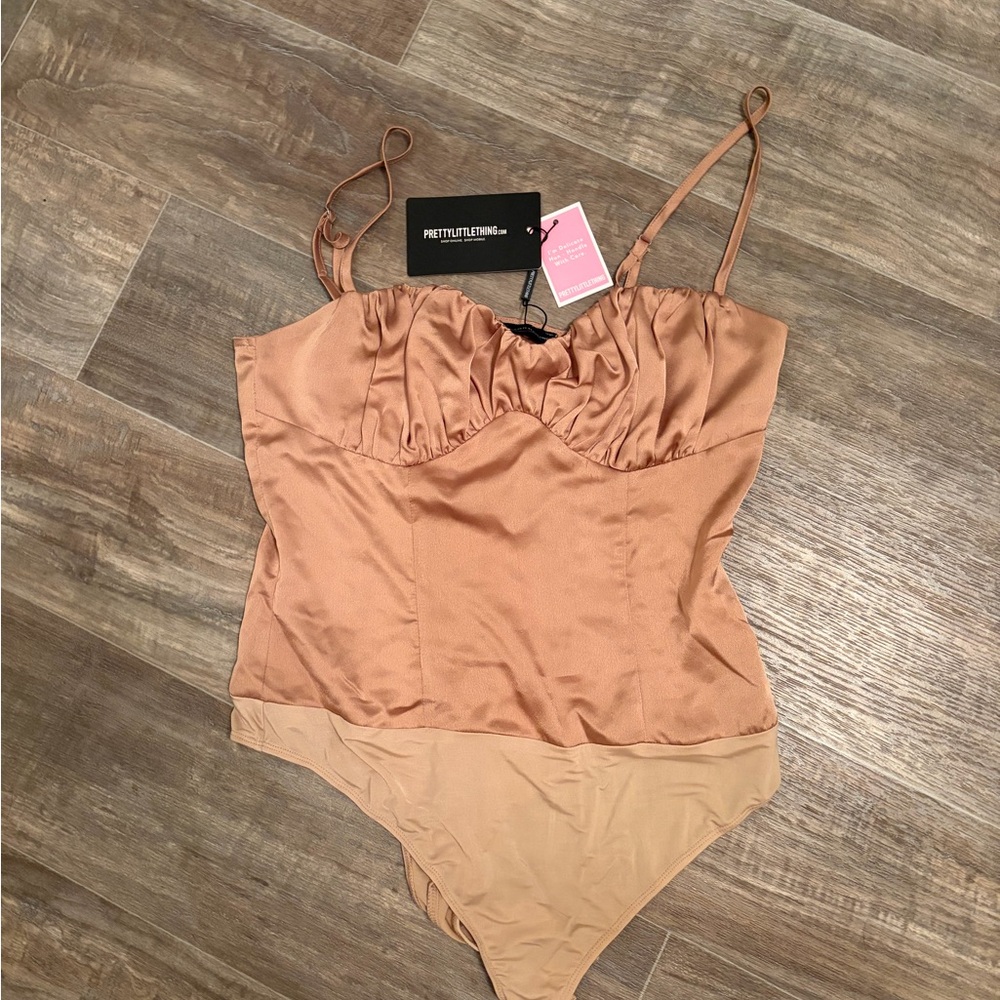 PrettyLittleThing Nude Bodysuit